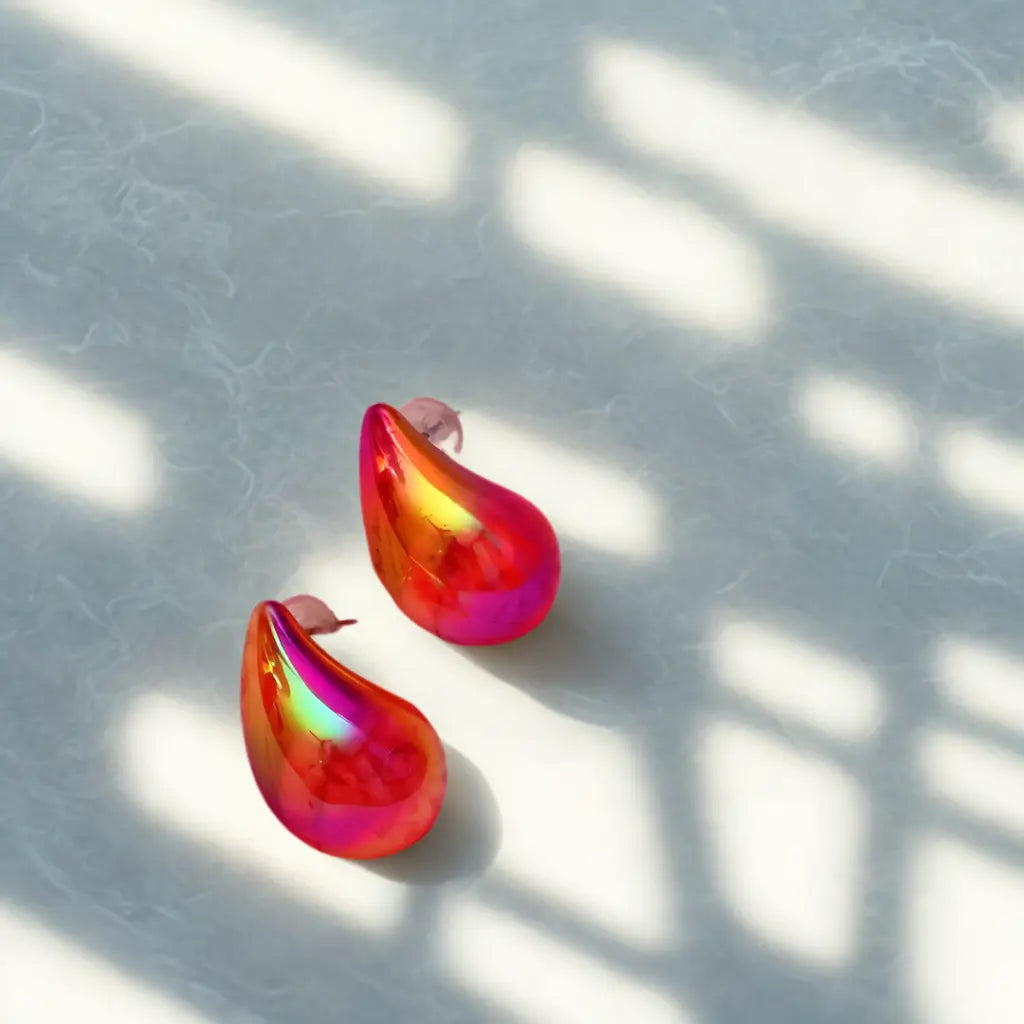 Aurora Pink Teardrops