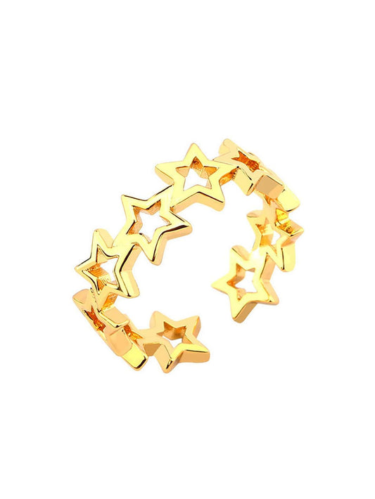 Stars Ring - 18k Gold Plated Anti-Tarnish