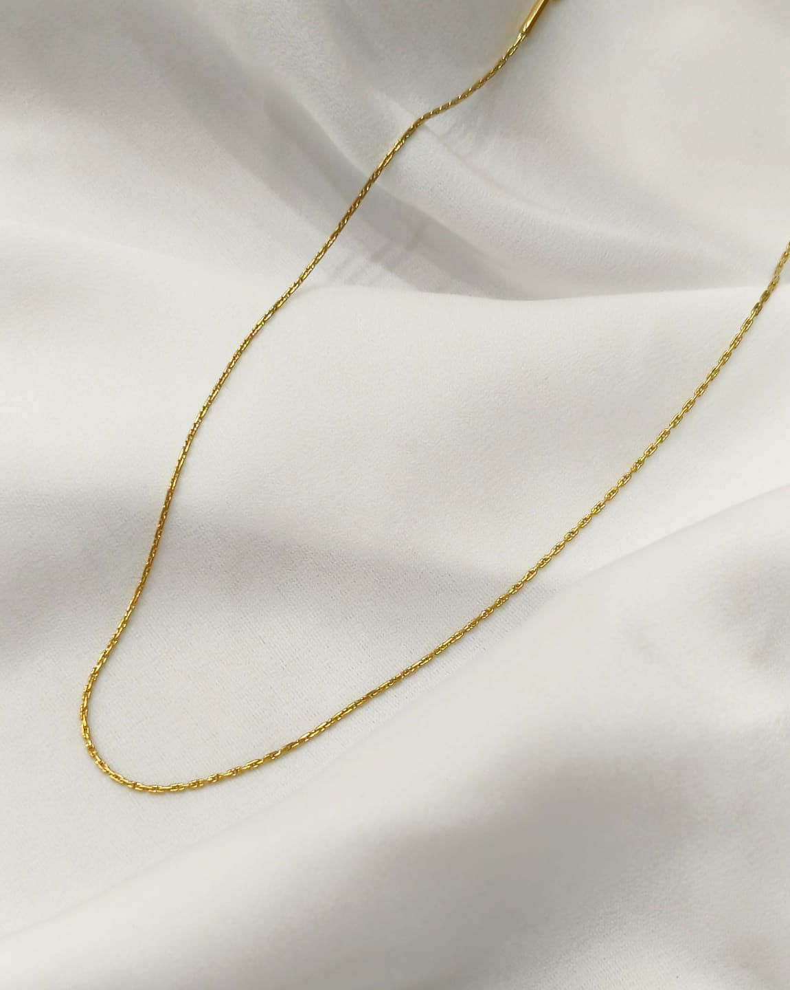 Twisted Chain - 18K Gold Plated