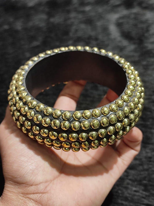 Brass Wooden Bangles