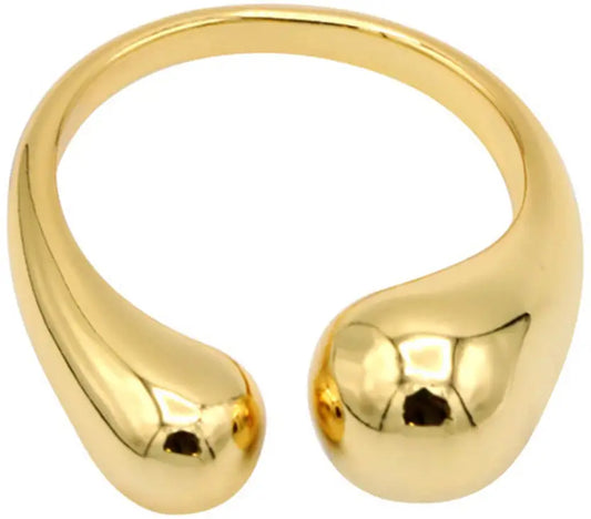 Chunky Ring - Gold Plated Anti-Tarnish