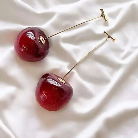 Cherry Drops Earrings