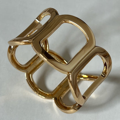 Bold Grid Kada - 18K Gold Plated