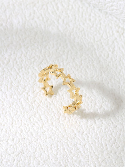 Stars Ring - 18k Gold Plated Anti-Tarnish