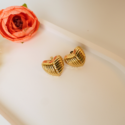 Pure Love Earrings - Gold Plated
