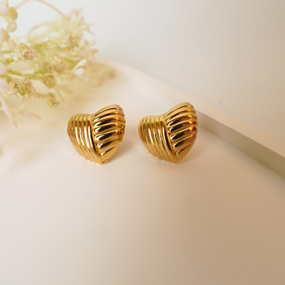 Pure Love Earrings - Gold Plated