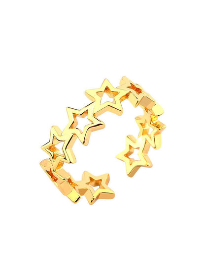 Stars Ring - 18k Gold Plated Anti-Tarnish