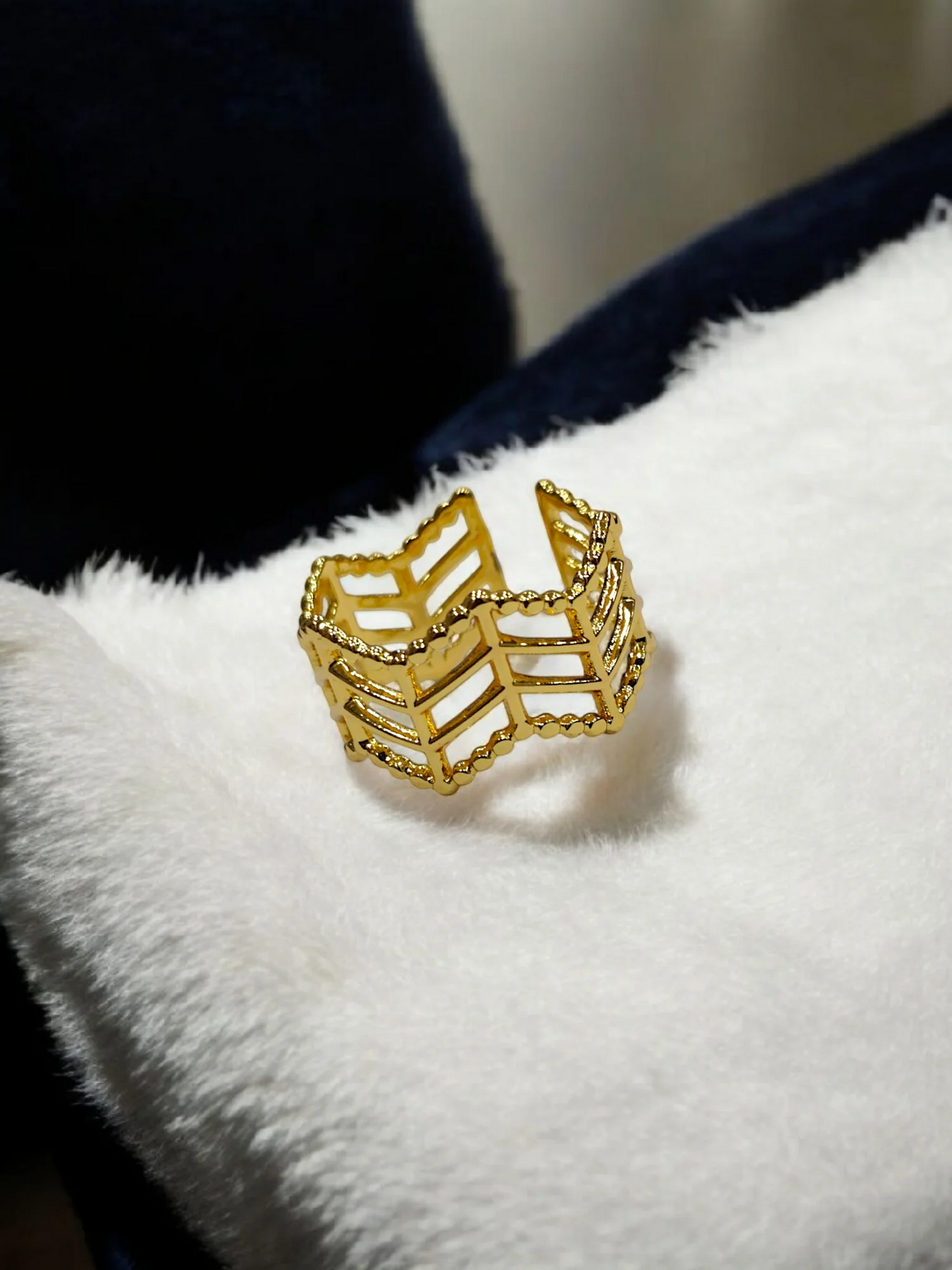 Four Layer Ring - Gold Plated Anti-Tarnish