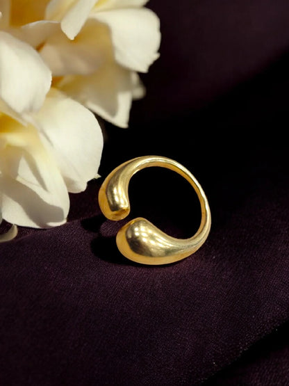 Chunky Ring - Gold Plated Anti-Tarnish