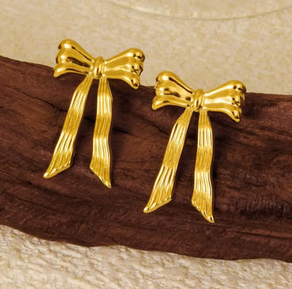 Bow Tales Earrings