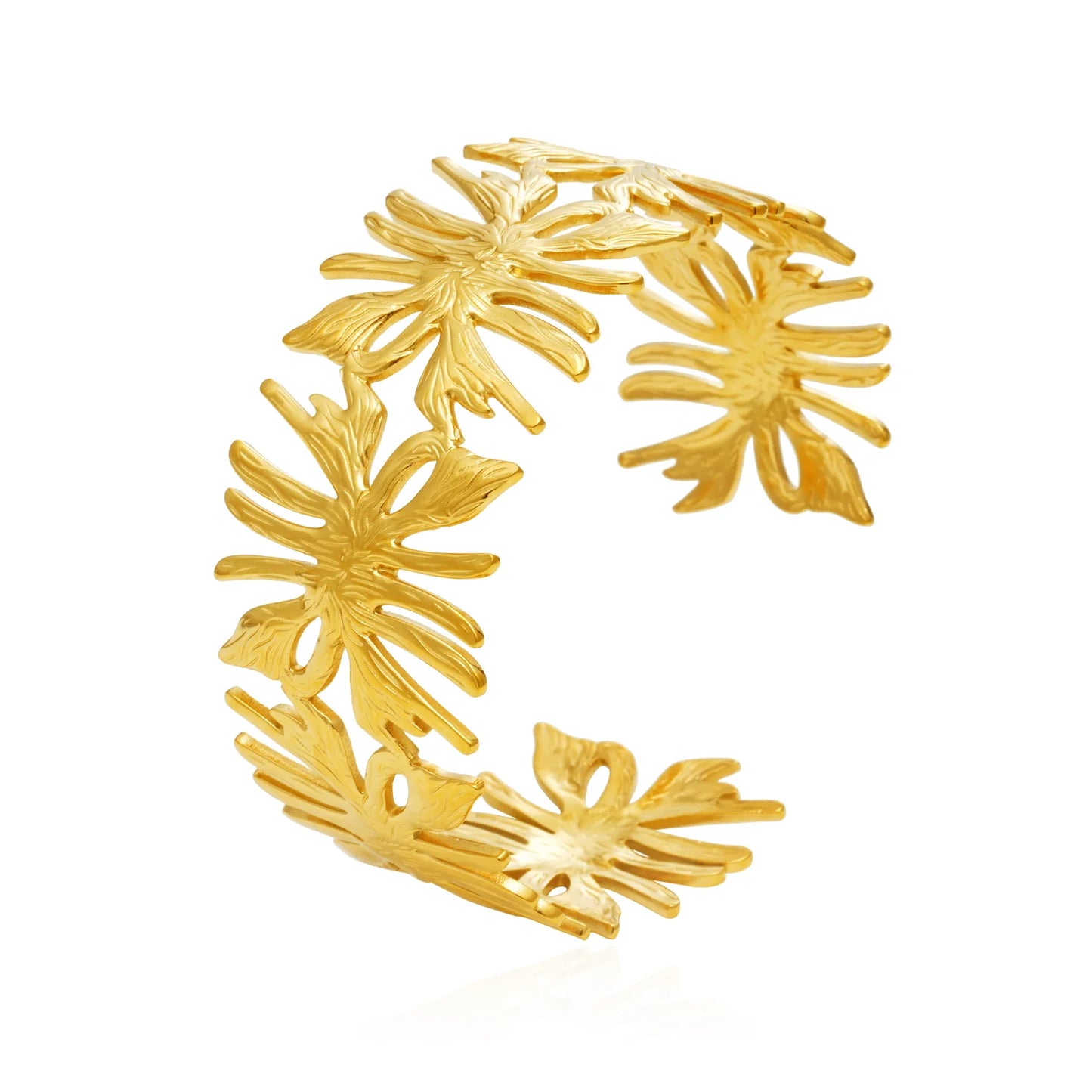 Crab Style Kada - 18k Gold Plated | Anti- Tarnish
