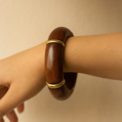 Bold Wooden Bangles