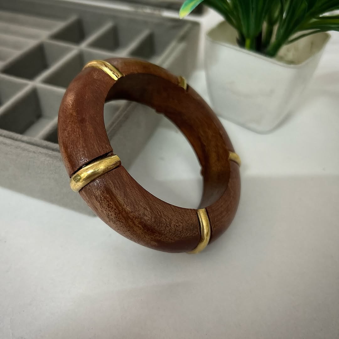 Bold Wooden Bangles