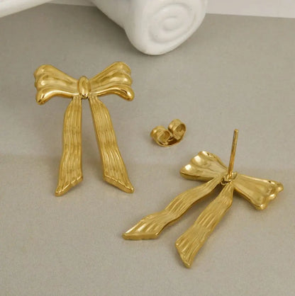 Bow Tales Earrings