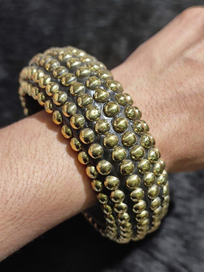 Brass Wooden Bangles