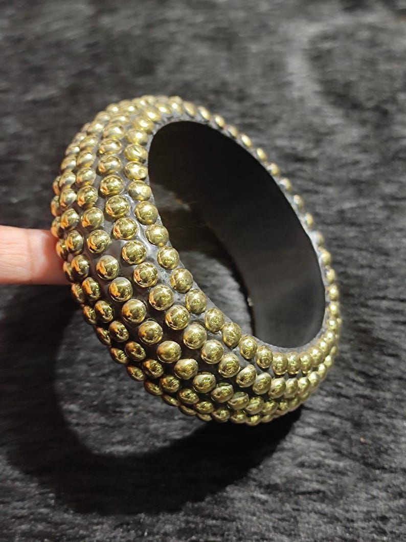 Brass Wooden Bangles