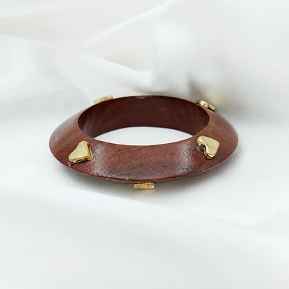 Heart Wooden Bangles