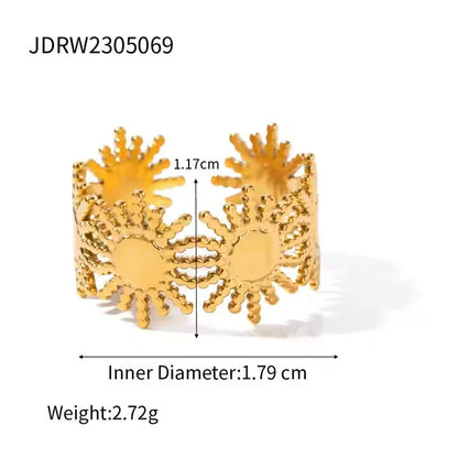 Sunny Ring - Gold Plated Anti-Tarnish